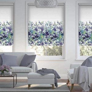 cortinas de salon y cojines con manta